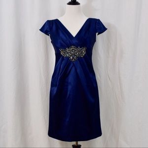 JS Collections Navy Party Dress